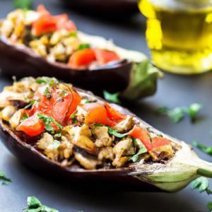 Aubergines farcies