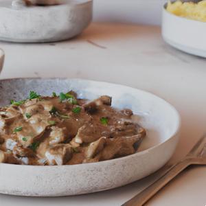 Boeuf Stroganoff