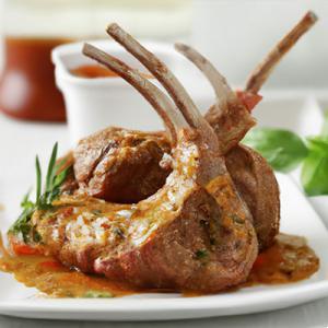 Ctes d'agneau au miel