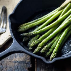 Pole d'asperges vertes
